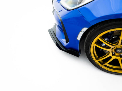 Maxton Design Street PRO Front Splitter + Flaps Subaru BRZ Mk2