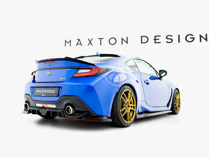 Maxton Design Central Rear Splitter (Vertical Bars) V.2 Subaru BRZ Mk2