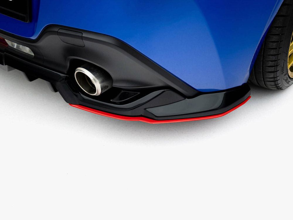 Maxton Design Central Rear Splitter (Vertical Bars) V.2 Subaru BRZ Mk2