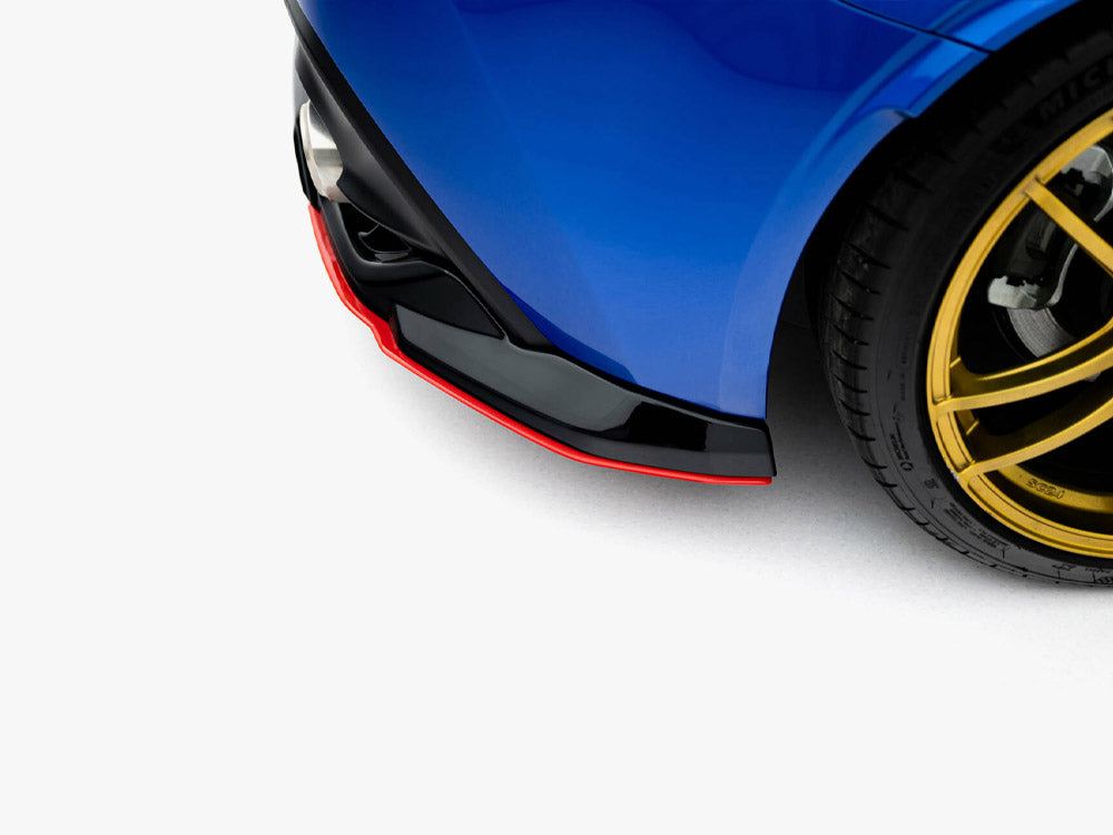 Maxton Design Central Rear Splitter (Vertical Bars) V.2 Subaru BRZ Mk2