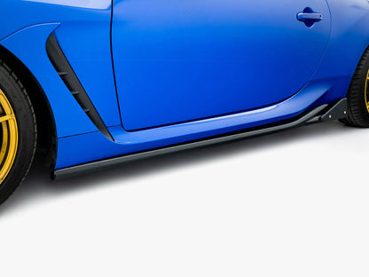Maxton Design Side Skirts Diffusers V.1 + Flaps Subaru BRZ Mk2