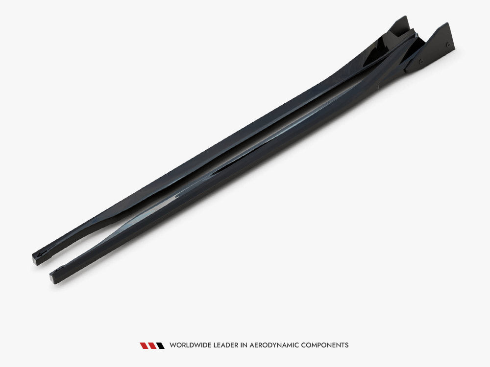 Maxton Design Side Skirts Diffusers V.1 + Flaps Subaru BRZ Mk2
