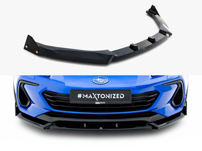 Maxton Design Front Splitter V.1 + Flaps Subaru BRZ Mk2