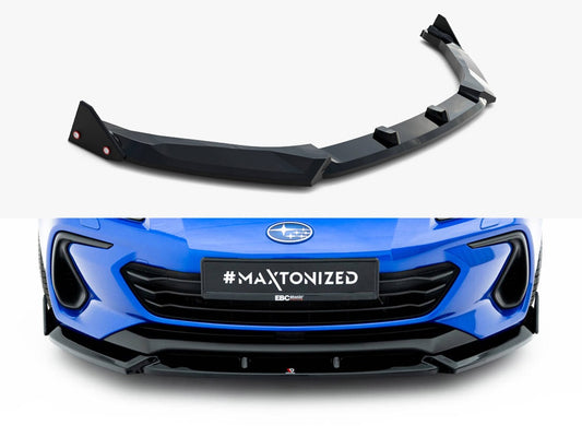 Maxton Design Front Splitter V.1 + Flaps Subaru BRZ Mk2