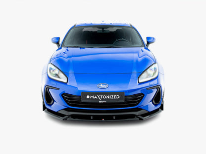 Maxton Design Front Splitter V.1 + Flaps Subaru BRZ Mk2