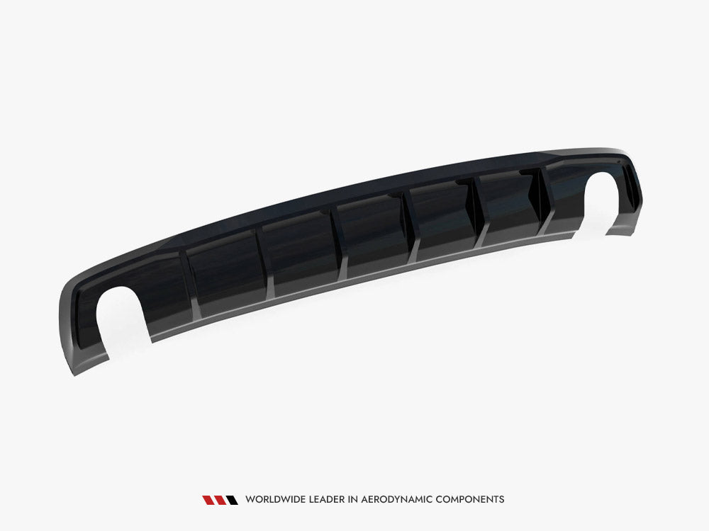 Maxton Design Rear Valance Audi A3 Sedan 8V (Version with single exhaust tips on both sides)