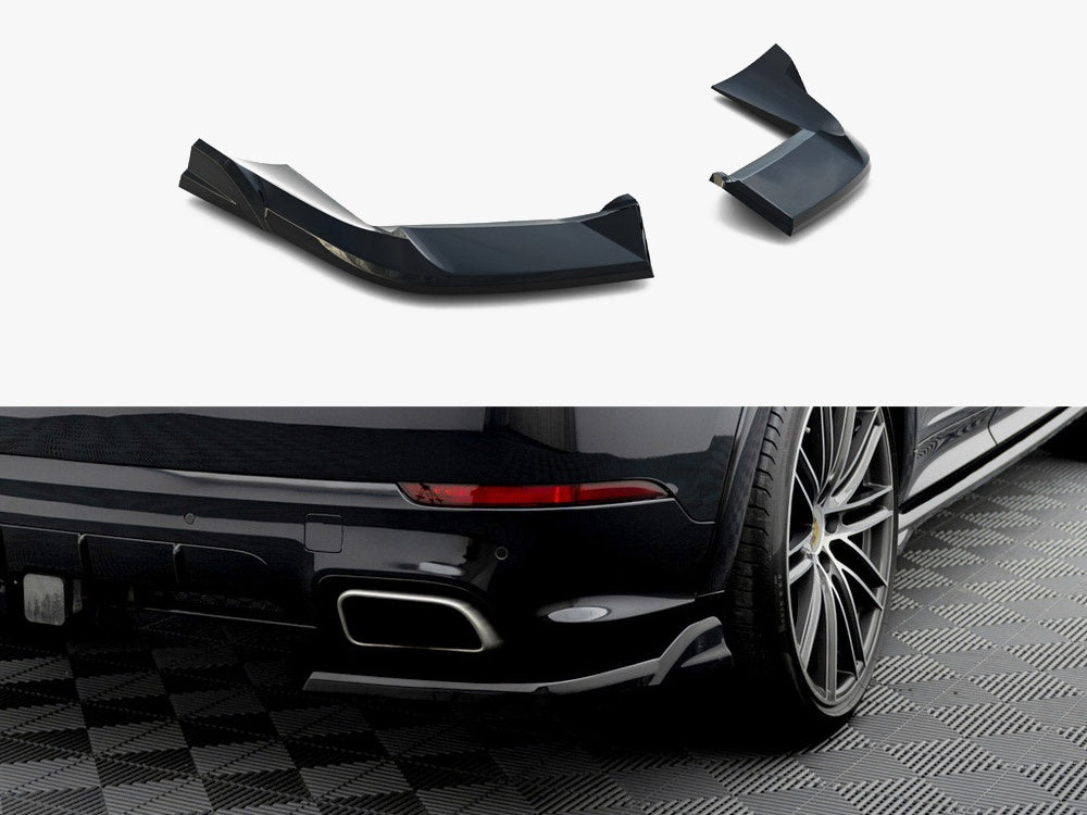 Maxton Design Rear Side Splitters Porsche Cayenne Sport Design Mk3