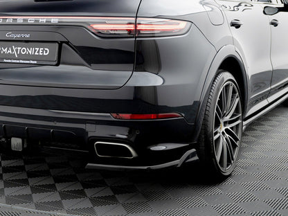 Maxton Design Rear Side Splitters Porsche Cayenne Sport Design Mk3