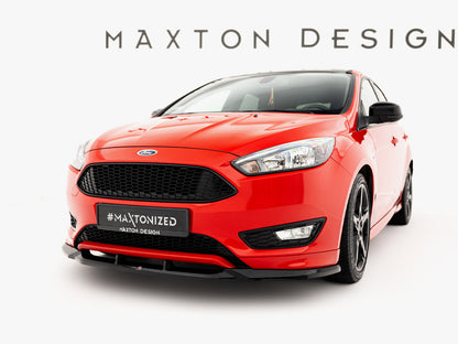 Maxton Design Front Splitter V.3 Ford Focus ST-Line Mk3 Facelift