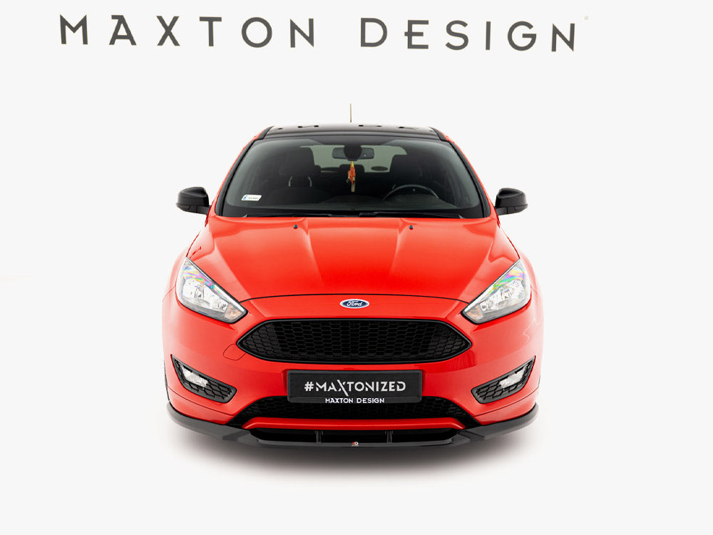 Maxton Design Front Splitter V.3 Ford Focus ST-Line Mk3 Facelift