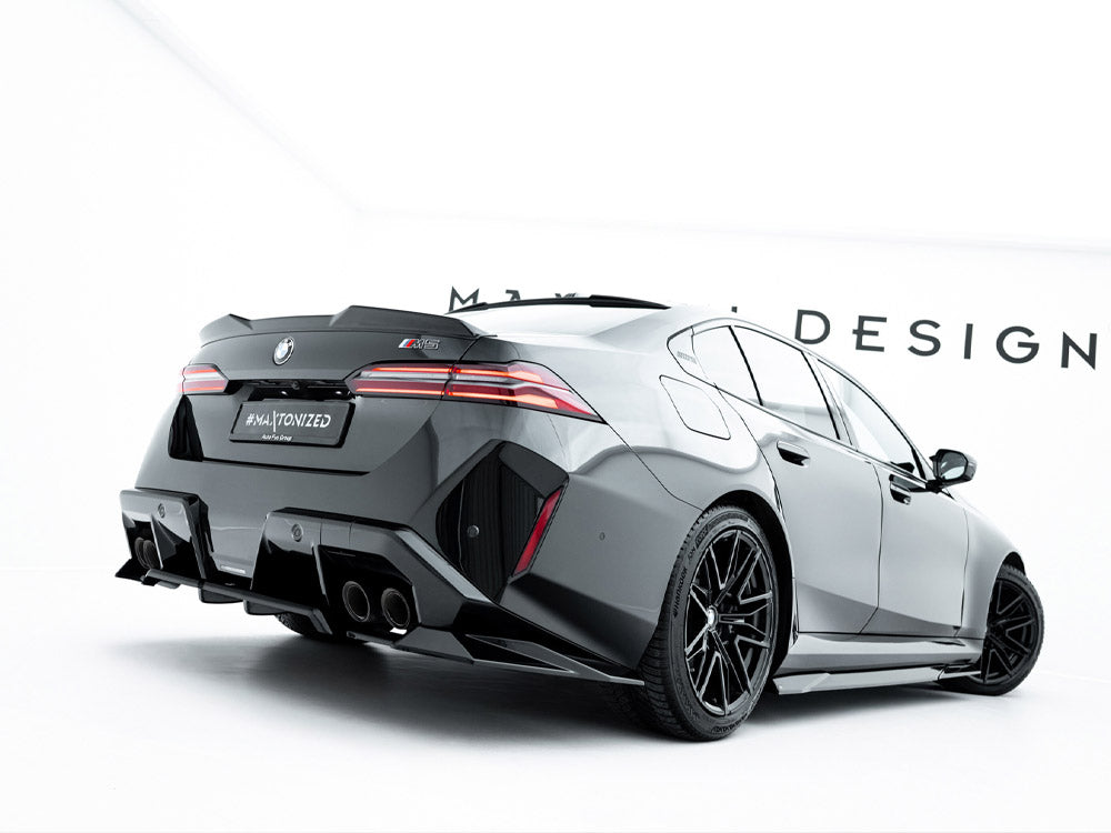 Maxton Design Rear Splitter (Vertical Bars) BMW M5 Sedan / Touring G90