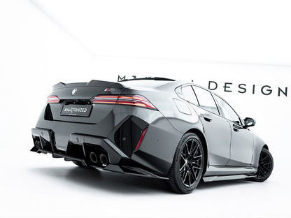 Maxton Design Rear Splitter (Vertical Bars) BMW M5 Sedan / Touring G90