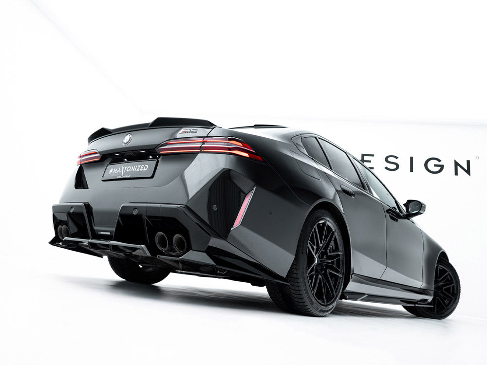 Maxton Design Rear Splitter (Vertical Bars) BMW M5 Sedan / Touring G90