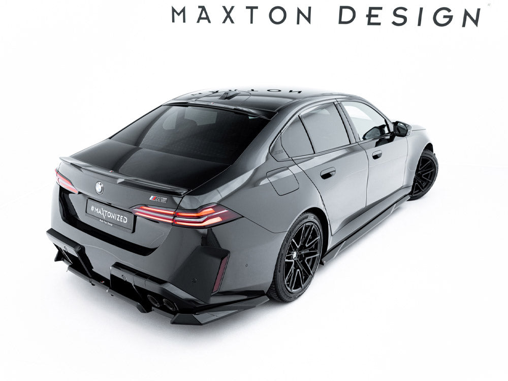 Maxton Design Rear Splitter (Vertical Bars) BMW M5 Sedan / Touring G90