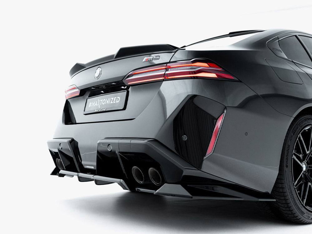 Maxton Design Rear Splitter (Vertical Bars) BMW M5 Sedan / Touring G90