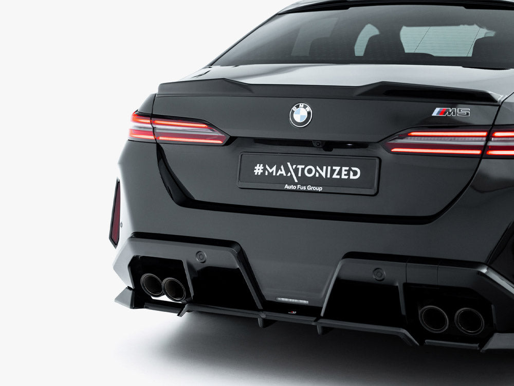 Maxton Design Rear Splitter (Vertical Bars) BMW M5 Sedan / Touring G90
