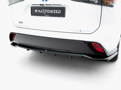 Maxton Design Rear Splitter (Vertical Bars) Toyota Highlander Mk4