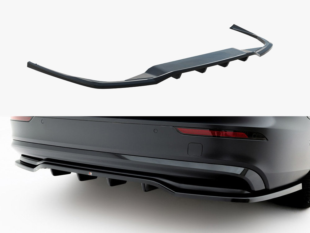 Maxton Design Rear Splitter (Vertical Bars) Volvo S60 / V60 R-Design Mk3 Facelift