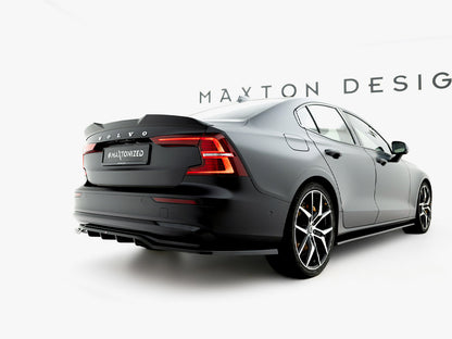 Maxton Design Rear Splitter (Vertical Bars) Volvo S60 / V60 R-Design Mk3 Facelift