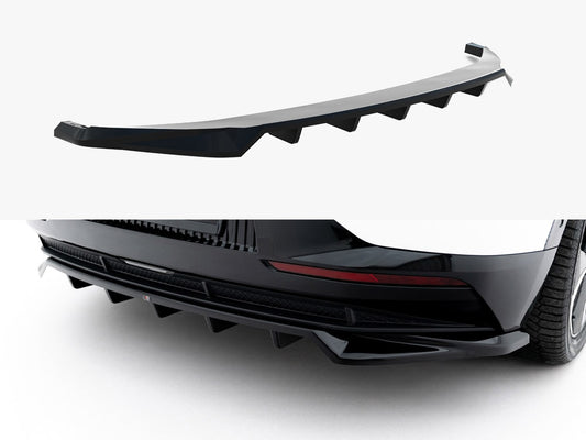 Maxton Design Rear Splitter (Vertical Bars) Kia EV6 Mk1