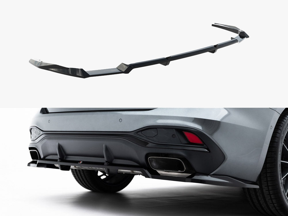 Maxton Design Rear Splitter (Vertical Bars) Audi A5 S-Line Sedan / Avant B10