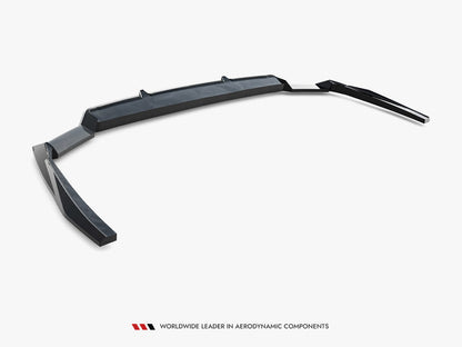 Maxton Design Rear Splitter (Vertical Bars) Audi A5 S-Line Sedan / Avant B10
