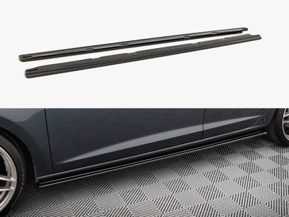 Maxton Design Side Skirts Diffusers V.1 Seat Leon Mk3 Cupra / FR Facelift