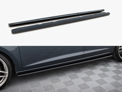 Maxton Design Side Skirts Diffusers V.2 Seat Leon Mk3 Cupra / FR Facelift