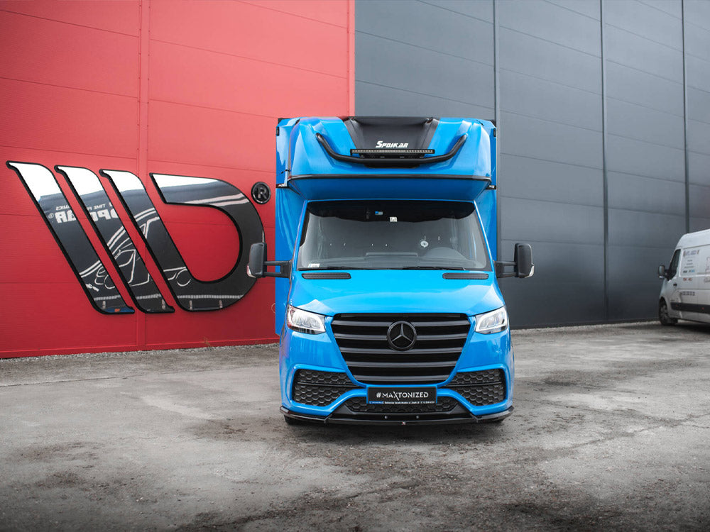 Maxton Design Front Bumper + Splitter Mercedes-Benz Sprinter Mk3