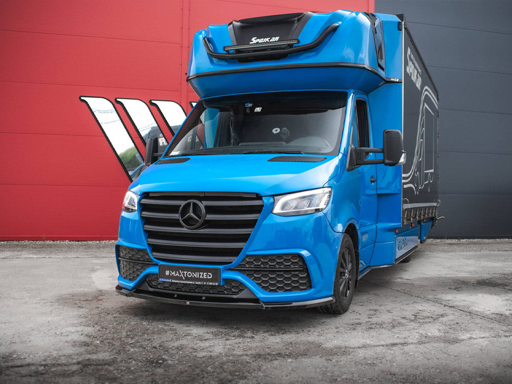 Maxton Design Front Bumper + Splitter Mercedes-Benz Sprinter Mk3