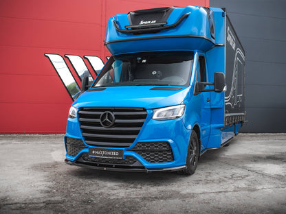 Maxton Design Front Bumper + Splitter Mercedes-Benz Sprinter Mk3