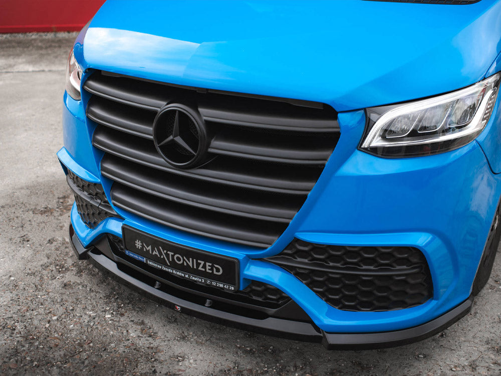 Maxton Design Front Bumper + Splitter Mercedes-Benz Sprinter Mk3