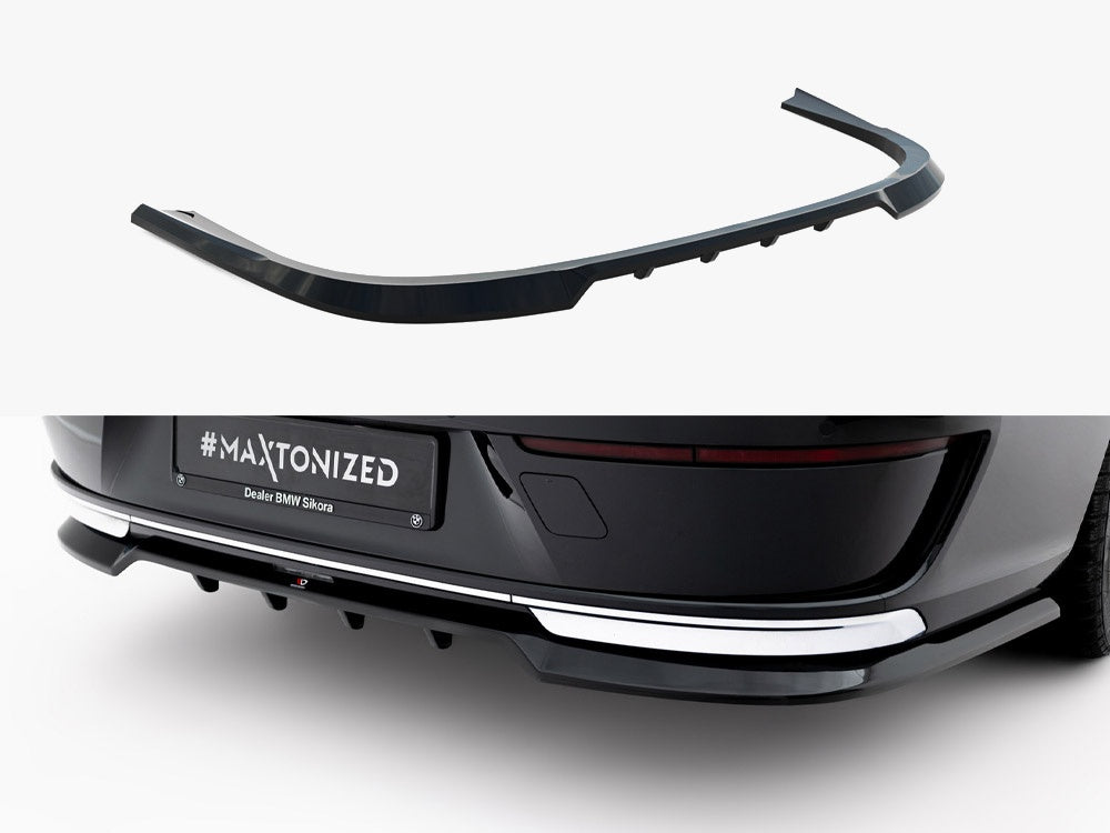 Maxton Design Rear Splitter (Vertical Bars) BMW 7 G70