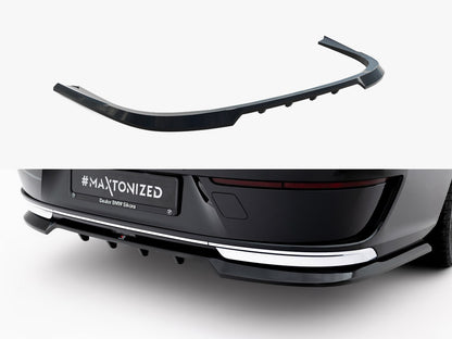 Maxton Design Rear Splitter (Vertical Bars) BMW 7 G70