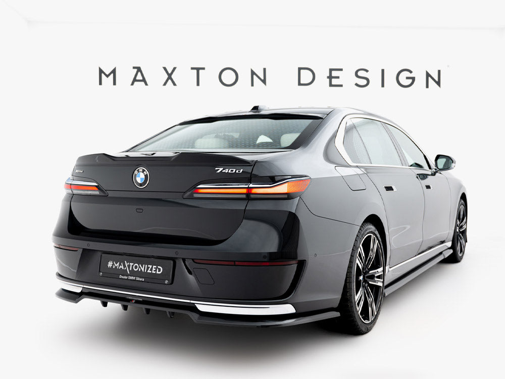 Maxton Design Rear Splitter (Vertical Bars) BMW 7 G70