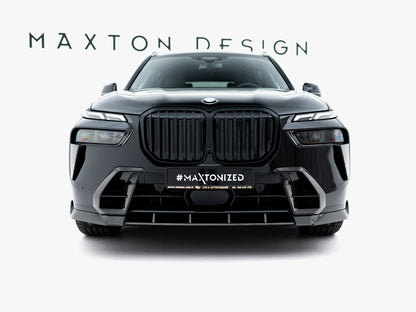 Maxton Design Prepreg Carbon Front Bumper Side Vents BMW X7 M-Pack G07 Facelift