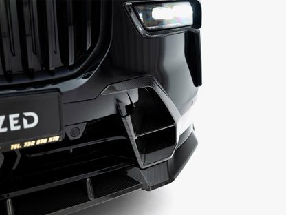 Maxton Design Prepreg Carbon Front Bumper Side Vents BMW X7 M-Pack G07 Facelift