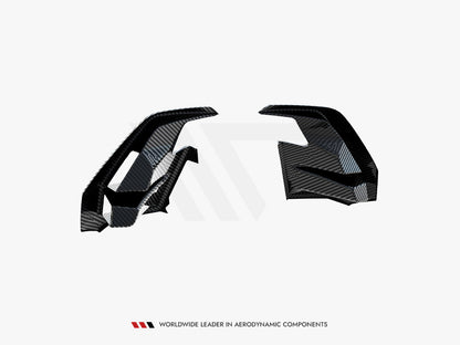 Maxton Design Prepreg Carbon Front Bumper Side Vents BMW X7 M-Pack G07 Facelift