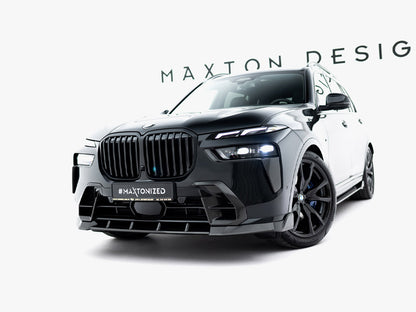 Maxton Design Prepreg Carbon Front Bumper Air Intakes BMW X7 M-Pack G07 Facelift