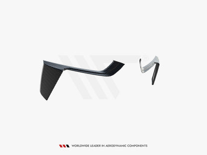 Maxton Design Prepreg Carbon Front Bumper Air Intakes BMW X7 M-Pack G07 Facelift