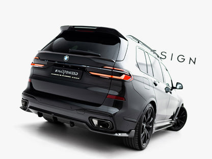 Maxton Design Prepreg Carbon Fiber Tailgate Spoiler (Lower) BMW X7 M-Pack G07 Facelift