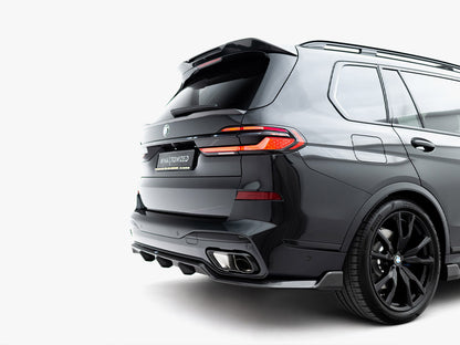 Maxton Design Prepreg Carbon Fiber Tailgate Spoiler (Lower) BMW X7 M-Pack G07 Facelift