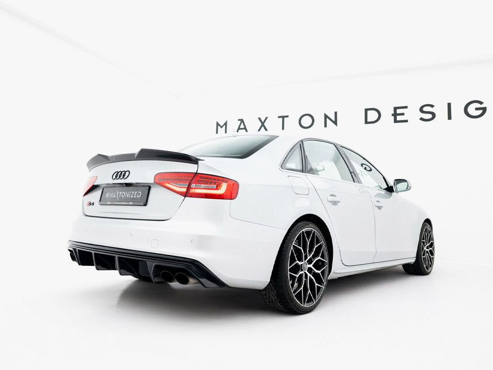 Maxton Design Spoiler CAP 3D Audi S4 Sedan B8 Facelift