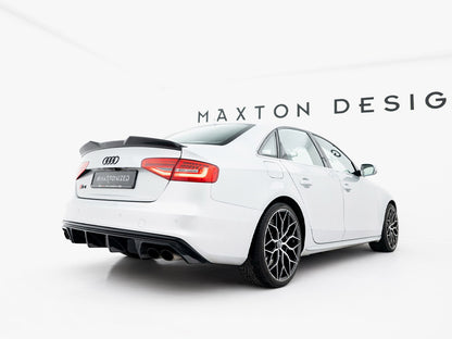 Maxton Design Spoiler CAP 3D Audi S4 Sedan B8 Facelift
