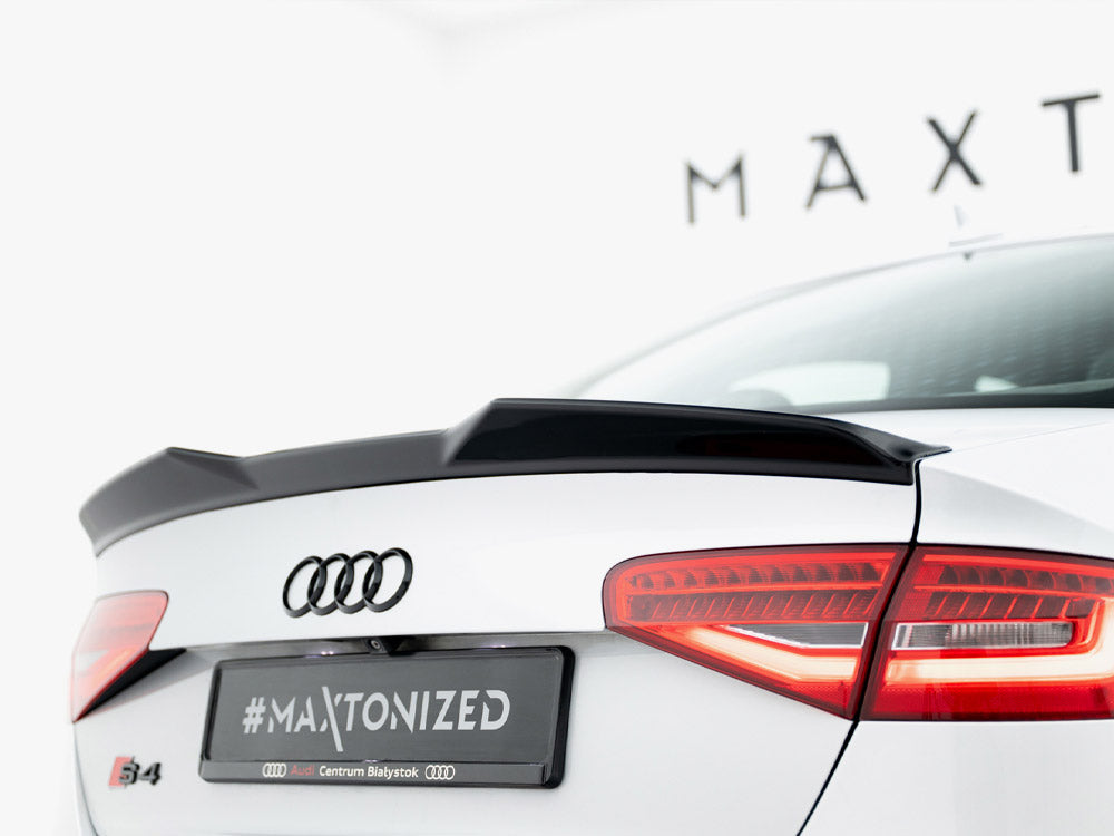 Maxton Design Spoiler CAP 3D Audi S4 Sedan B8 Facelift