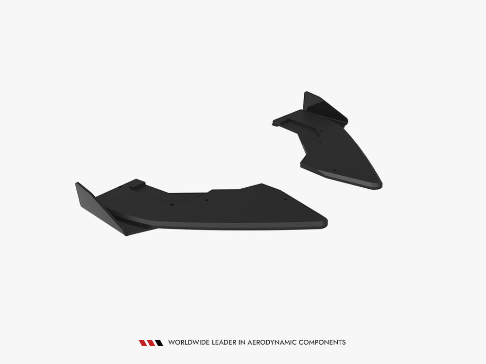 Maxton Design Street PRO Rear Side Splitters V.1 + Flaps BMW M135i F70