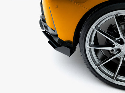 Maxton Design Street PRO Rear Side Splitters V.2 + Flaps BMW 1 M-Pack F70