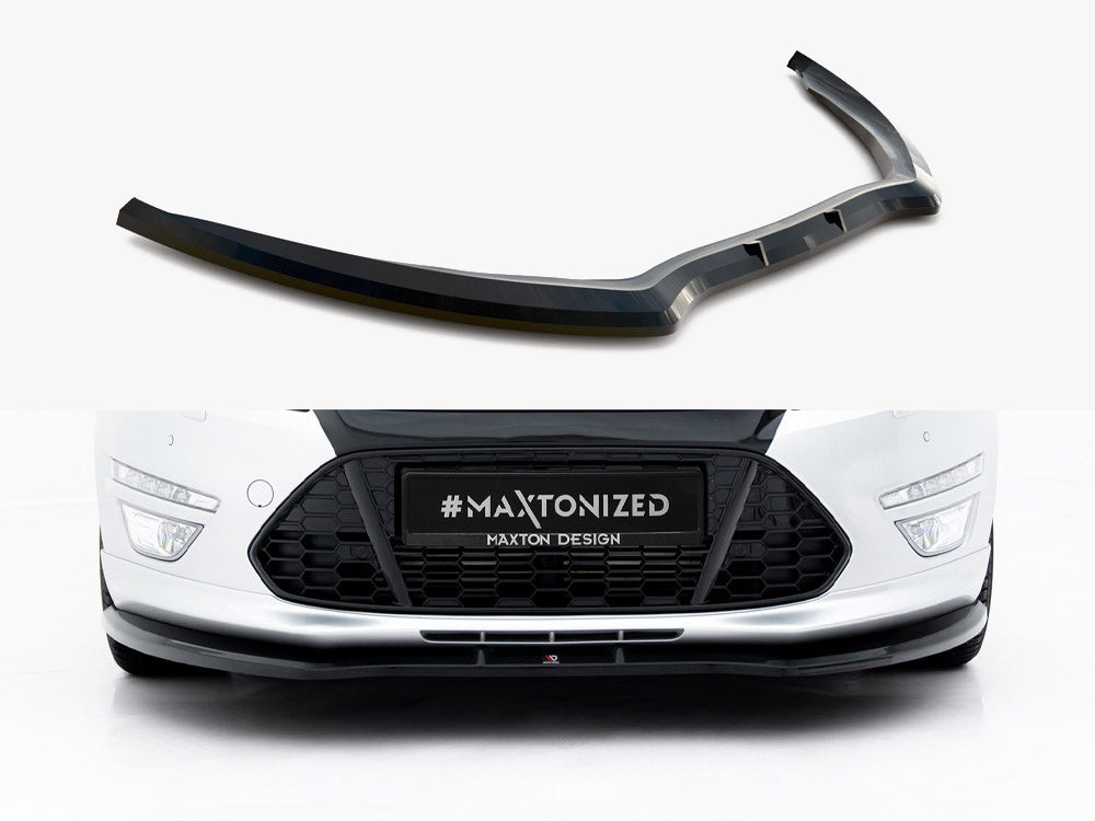 Maxton Design Front Splitter V.1 Ford Mondeo ST-Line Sedan Mk4 Facelift