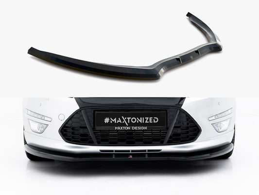 Maxton Design Front Splitter V.1 Ford Mondeo ST-Line Sedan Mk4 Facelift
