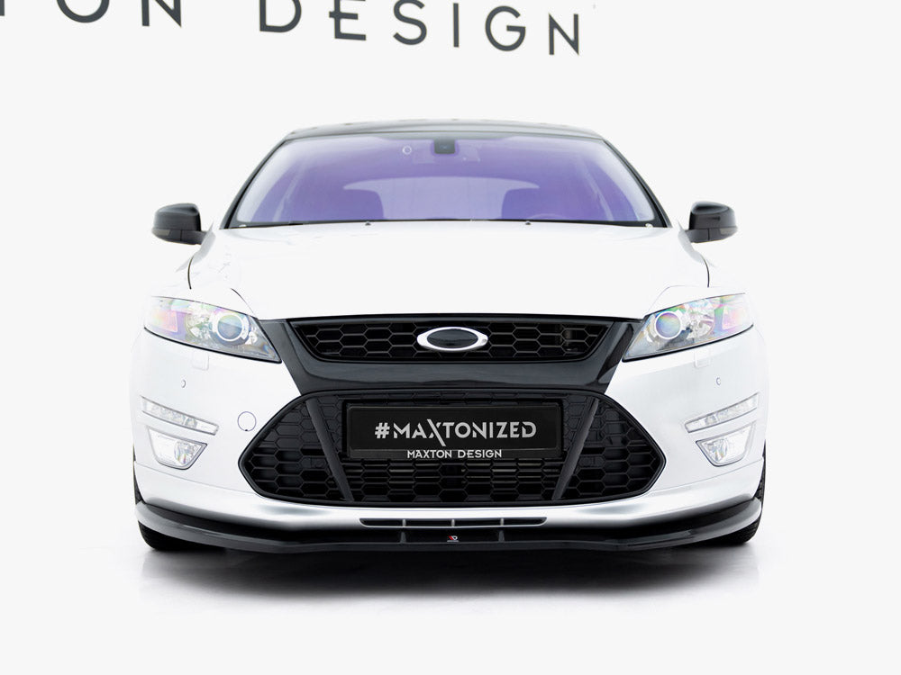 Maxton Design Front Splitter V.1 Ford Mondeo ST-Line Sedan Mk4 Facelift